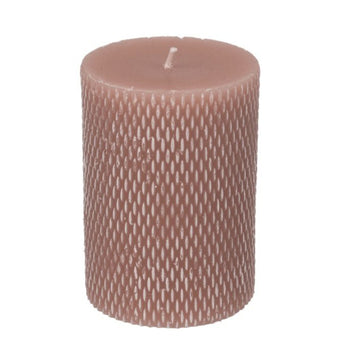 Pillar Candle Dining Living Room Table Indoor Decorative Long Burning time Pink