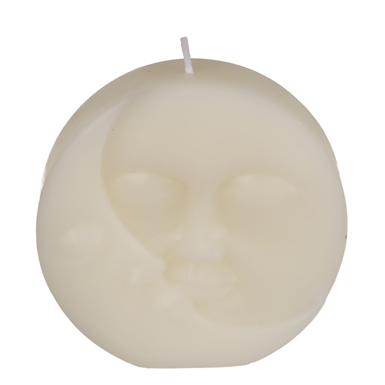 White Round Sun & Moon Candle Centrepiece