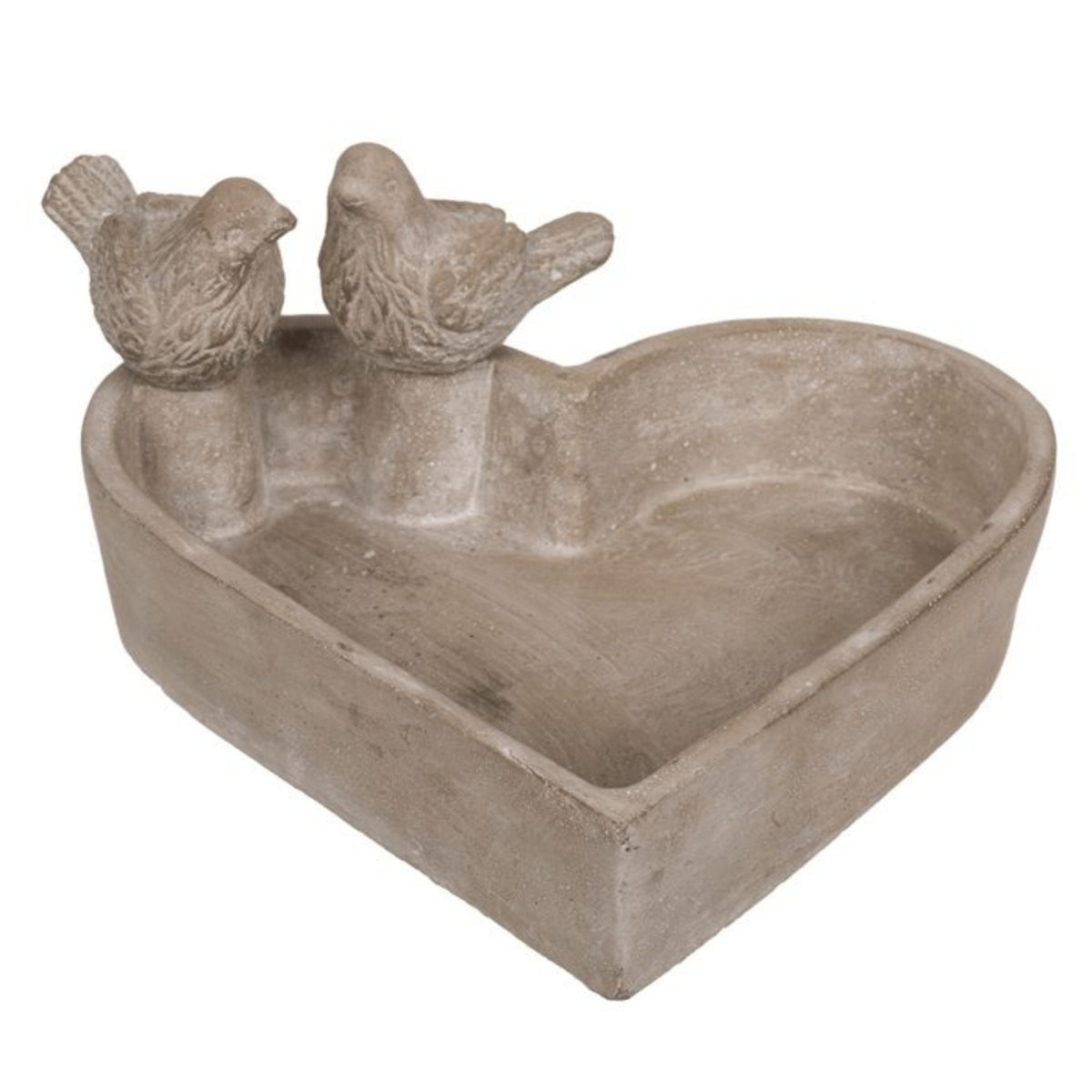 Bird Seed Feeder Garden Peanut Feeding Station Wild Dish Bath Ornament Cement