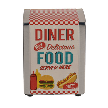 50s Style Metal Napkin Dispenser