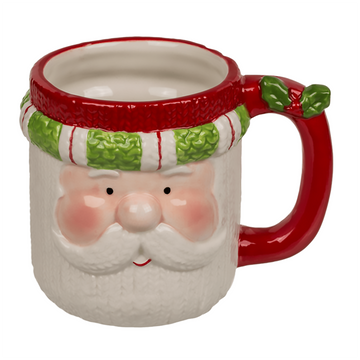 2Pcs Christmas Santa Coffee Mug