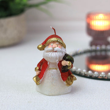 Santa Claus Figure Christmas Candle