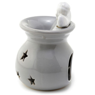 Angel Oil Burner Wax Melts Cherub Star Moon Ceramic