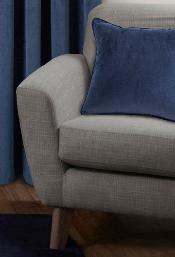 Oxford Velvet Cushion Cover 55x55cm - Navy Blue