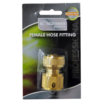 Kingfisher Pro Platinum Brass Female Hose Fitting