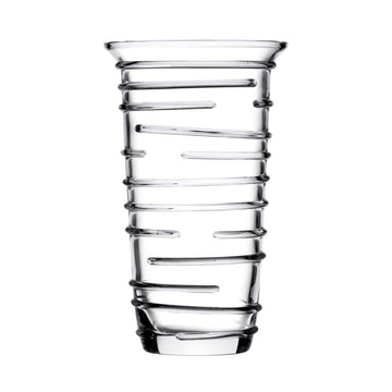 2Pcs 30cm Ribbed Design Crystalline Escape Decorative Vase
