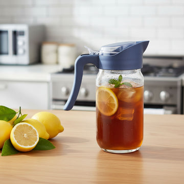 2Pcs 1 Litre Glass Pitcher