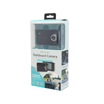 2.4" Black HD Wide Angle Car Dashboard Cam With 32GB Card