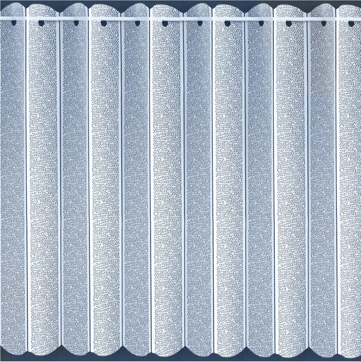 48x72" Textured Vertical Window Pleated Lace Panel Curtain