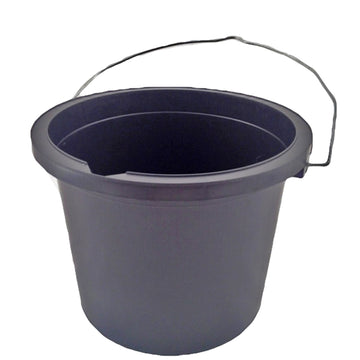 2.5 Litres Black Paint Plastic Bucket