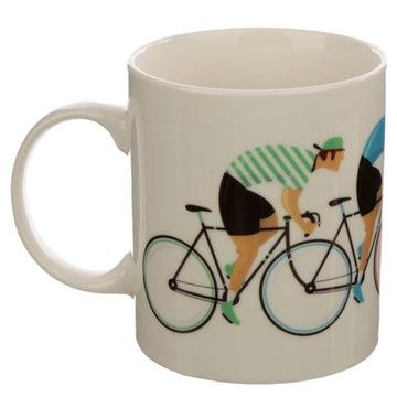 Coffee Mug Cycle Works Design White