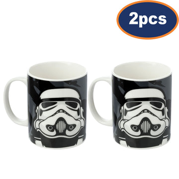 2Pcs Black Stormtrooper Design Mug