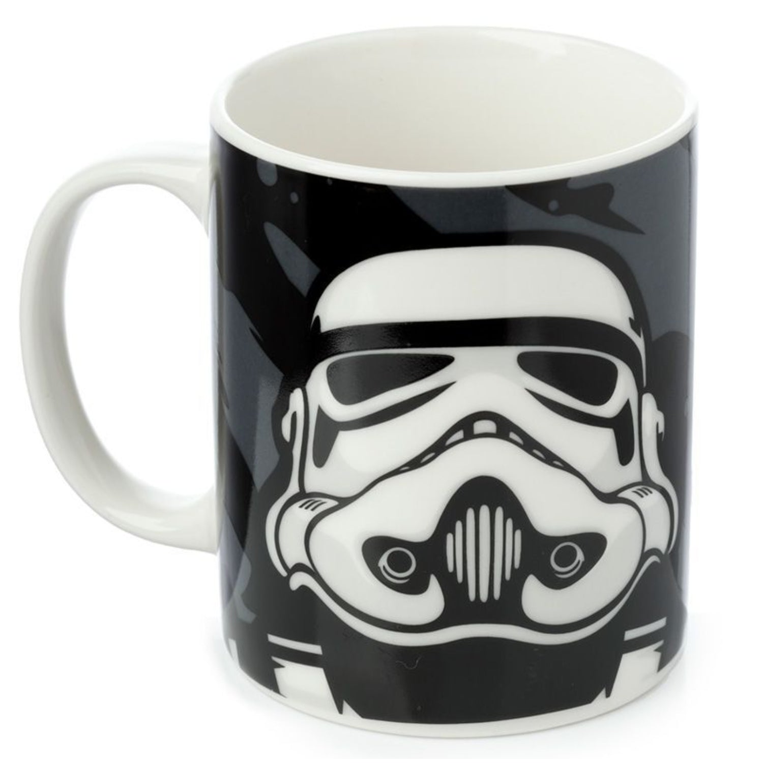 Black Stormtrooper Design Coffee Mug