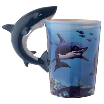 Coffee Mug Lisa Parker Shark Shaped Handle