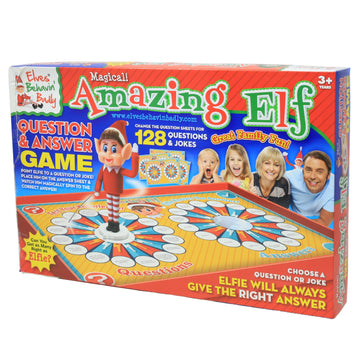Naughty Elf Amazing Brain Question & Answer Game Christmas Gift