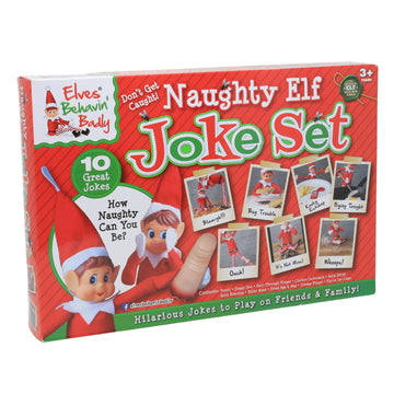 Naughty Elf 10 Christmas Gift Prank Set