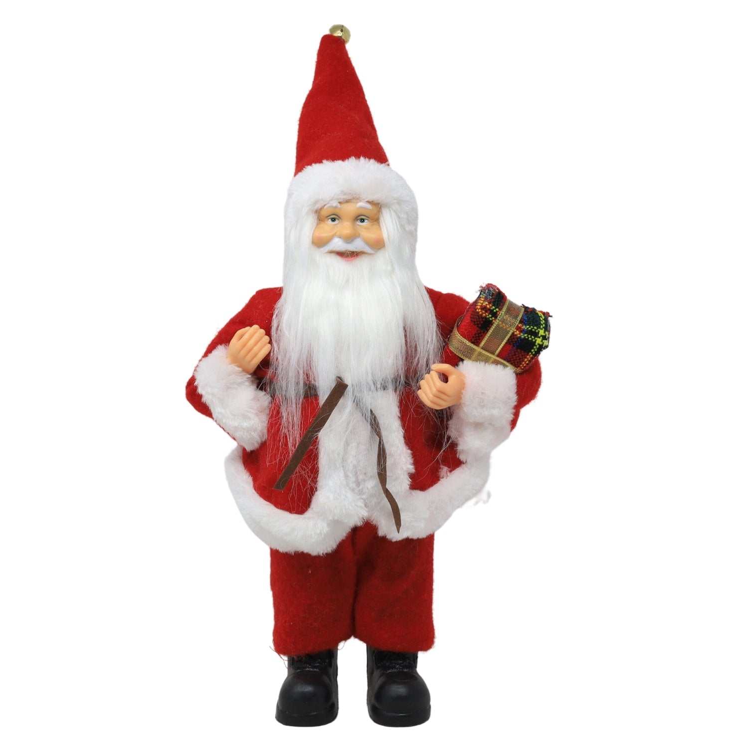30cm Standing Santa Claus Figure