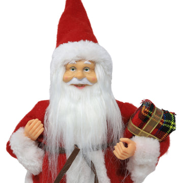 30cm Standing Santa Claus Figure