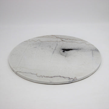 White Marble Chopping Board Round
