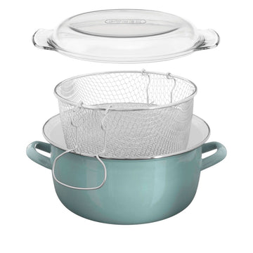 Telo Green Chip Pan Deep Fat Fryer