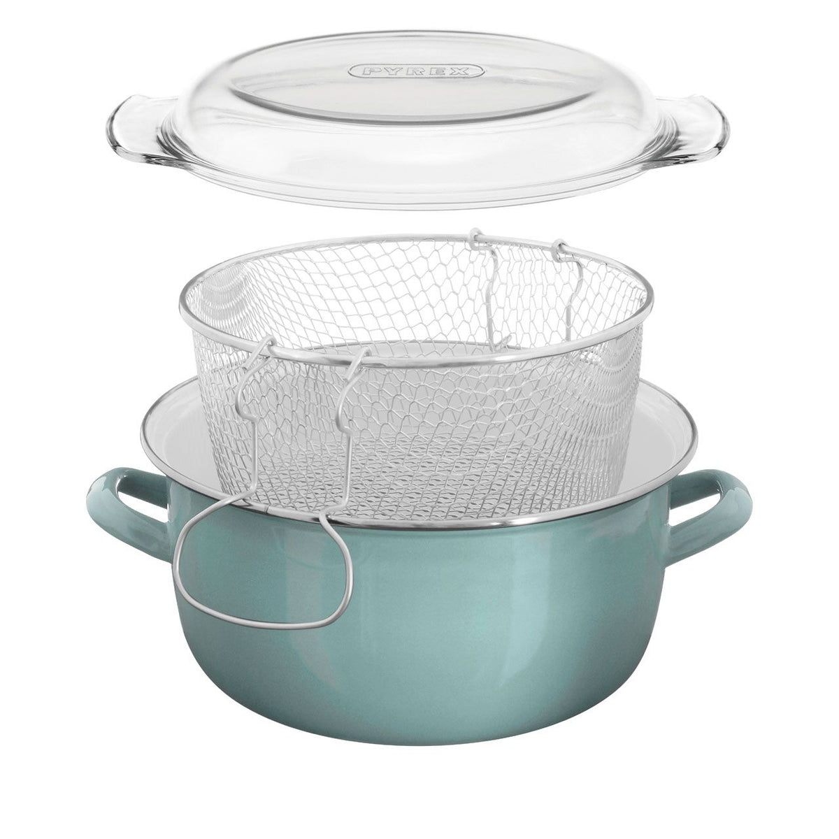 Telo Green Chip Pan Deep Fat Fryer