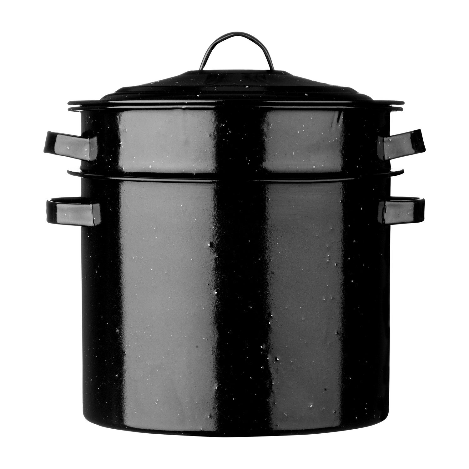 Vintage Enamel Pasta Pot 22cm