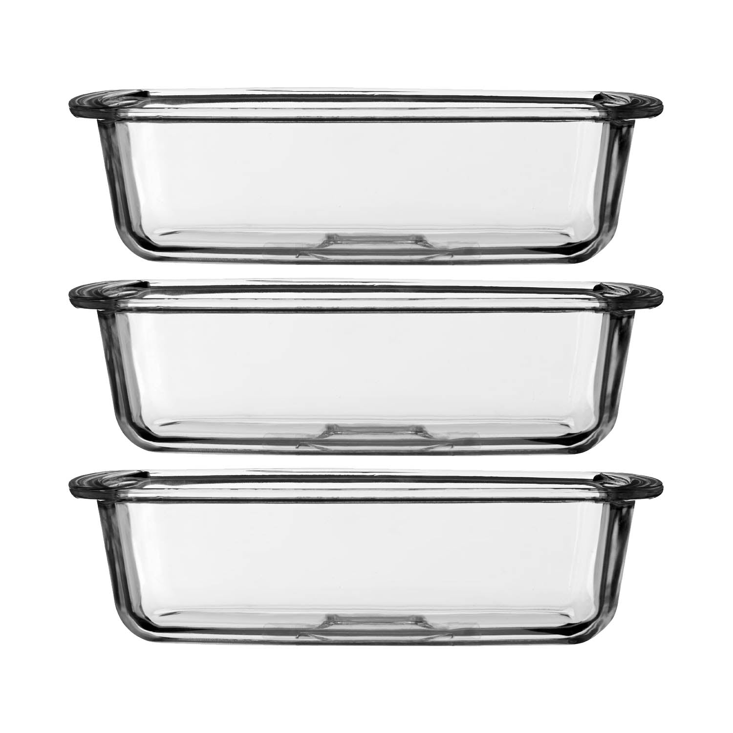 3-pc Freska 1.8 L Rectangle Glass Baking Dish