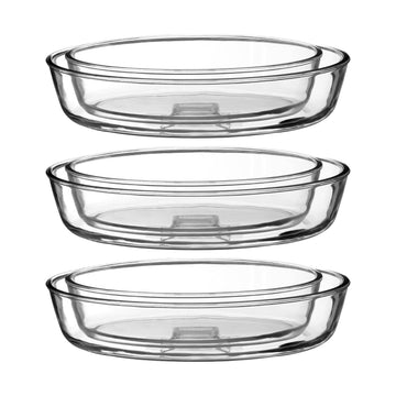 6-pc Freska Oval Glass Bakish Dish