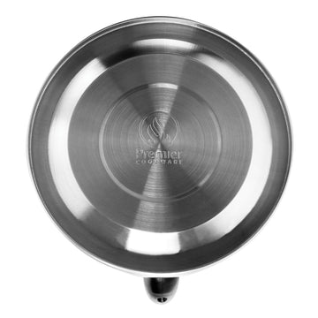 2.5 Litre Red Stainless Steel Whistling Kettle