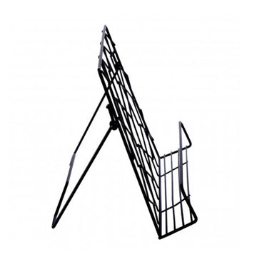 Vertex Contour Cookbook Stand, Black Metal
