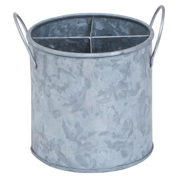 Drummond Steel 4 Compartment Utensil Holder