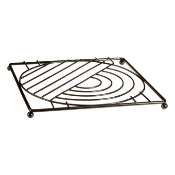 Vertex Black Nickel Square Trivet