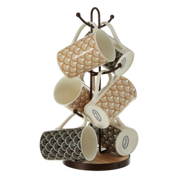 Bronze Vertex Mug Tree