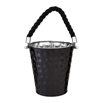 Mireya Medium Black Stainless Steel Party Bucket