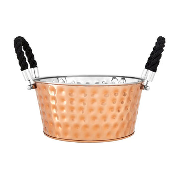 Mireya Large Copper Finish Stainless Steel Party Bucket