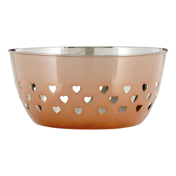 Set Of 2 Stainless Steel Rose Gold Fruit Bowl