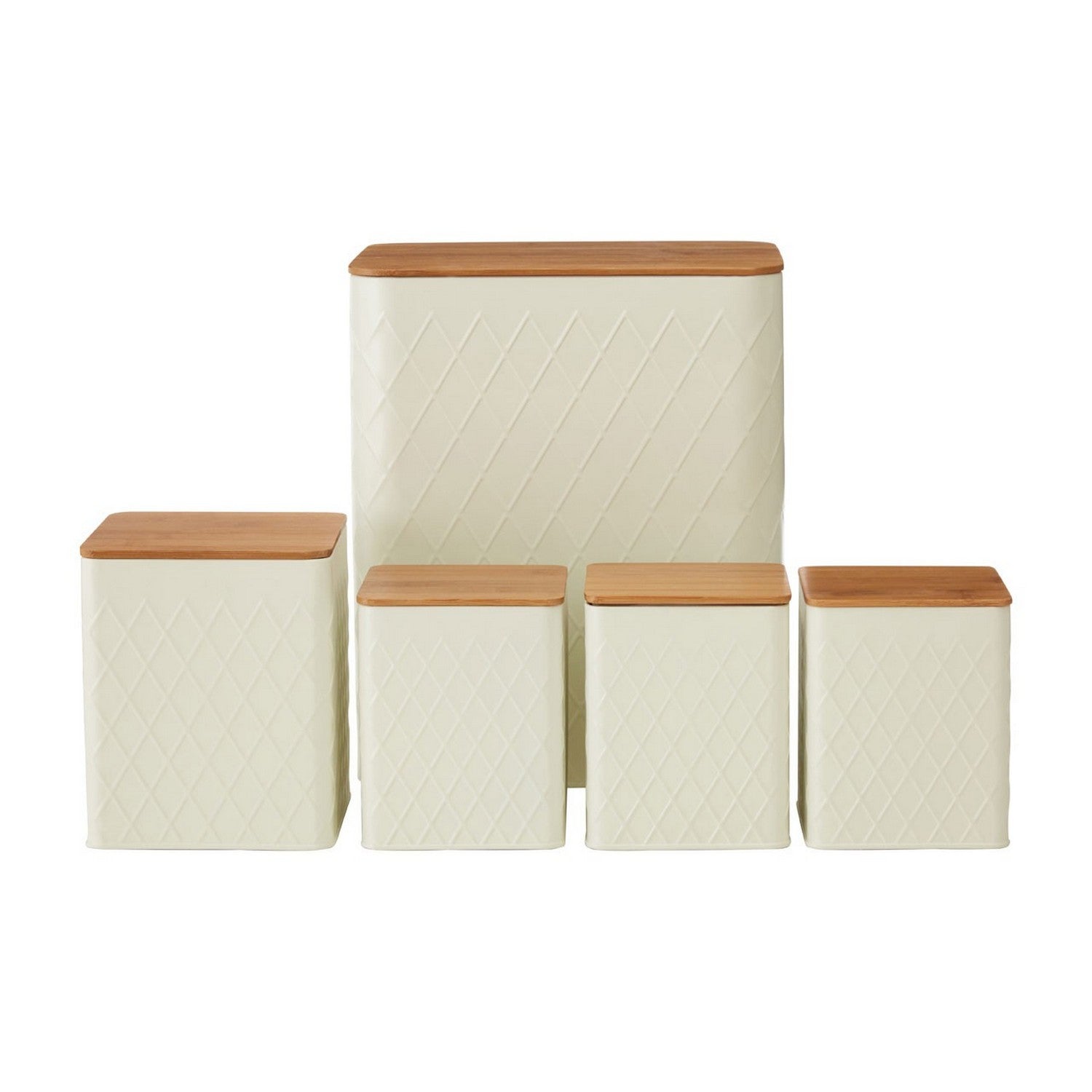 5 Piece Rhombus Storage Set