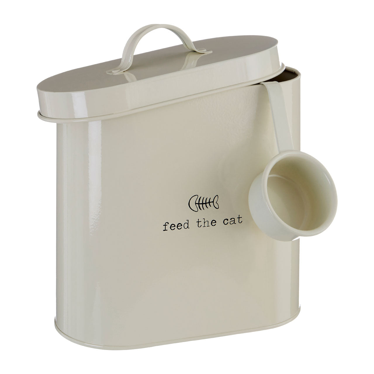 Feed The Cat 2.8 Litre Dry Animal Food Storage Bin