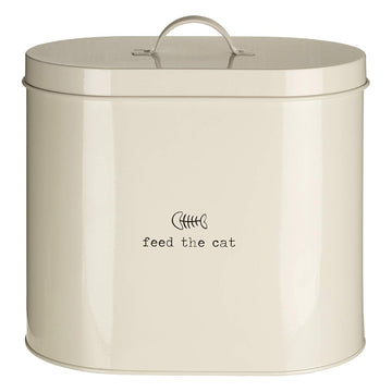 6.5L Feed The Cat Dry Pet Food Storage Bin