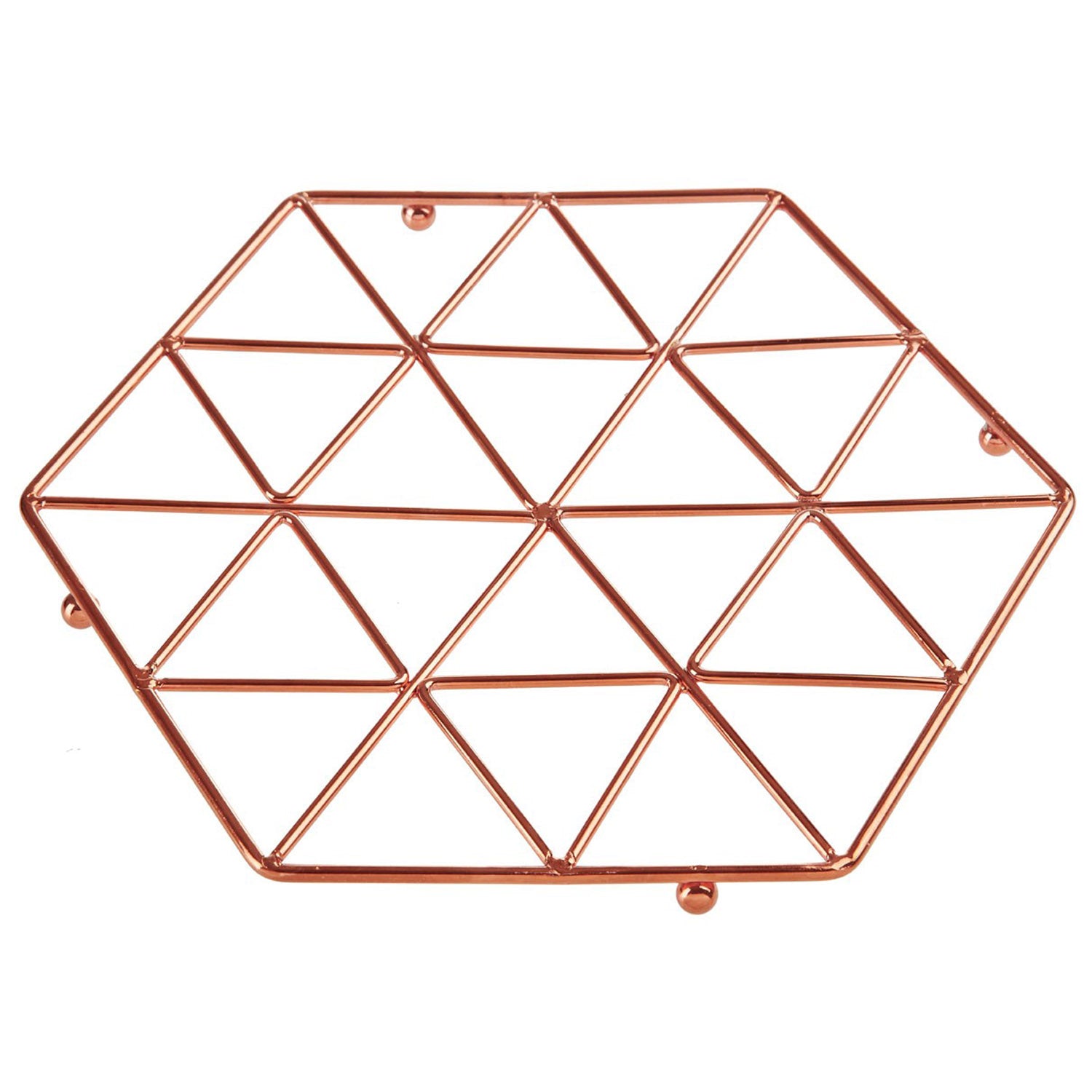 Vertex Trivet Copper