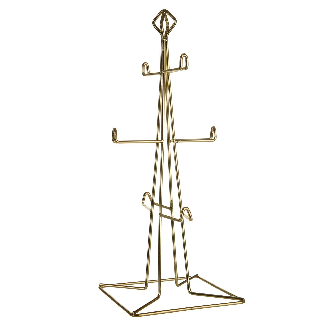 Gold Vertex 6 Cup Mug Tree