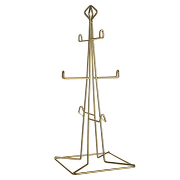 Gold Vertex 6 Cup Mug Tree