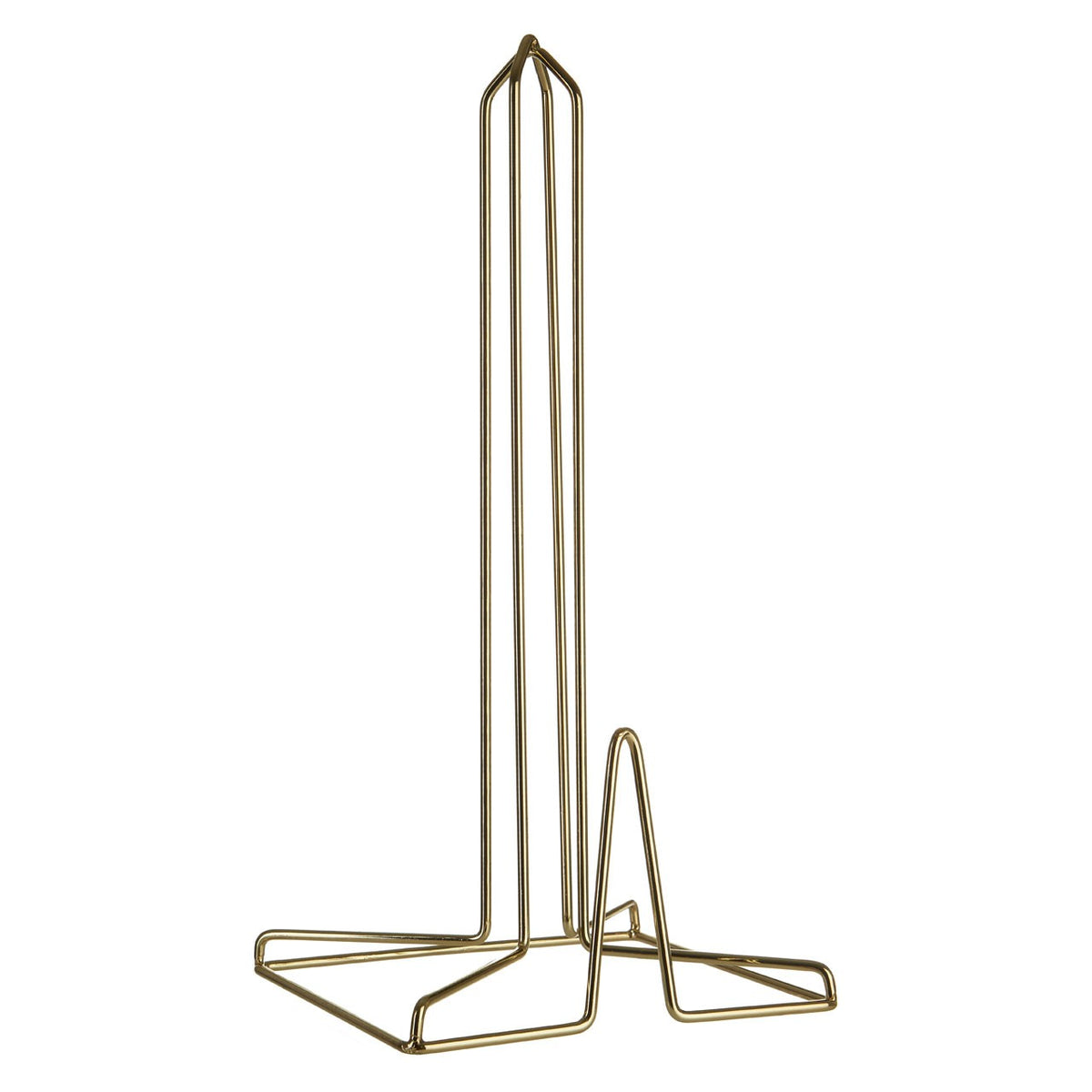 Vertex Gold Wire Frame Tissue Kitchen Roll Holder