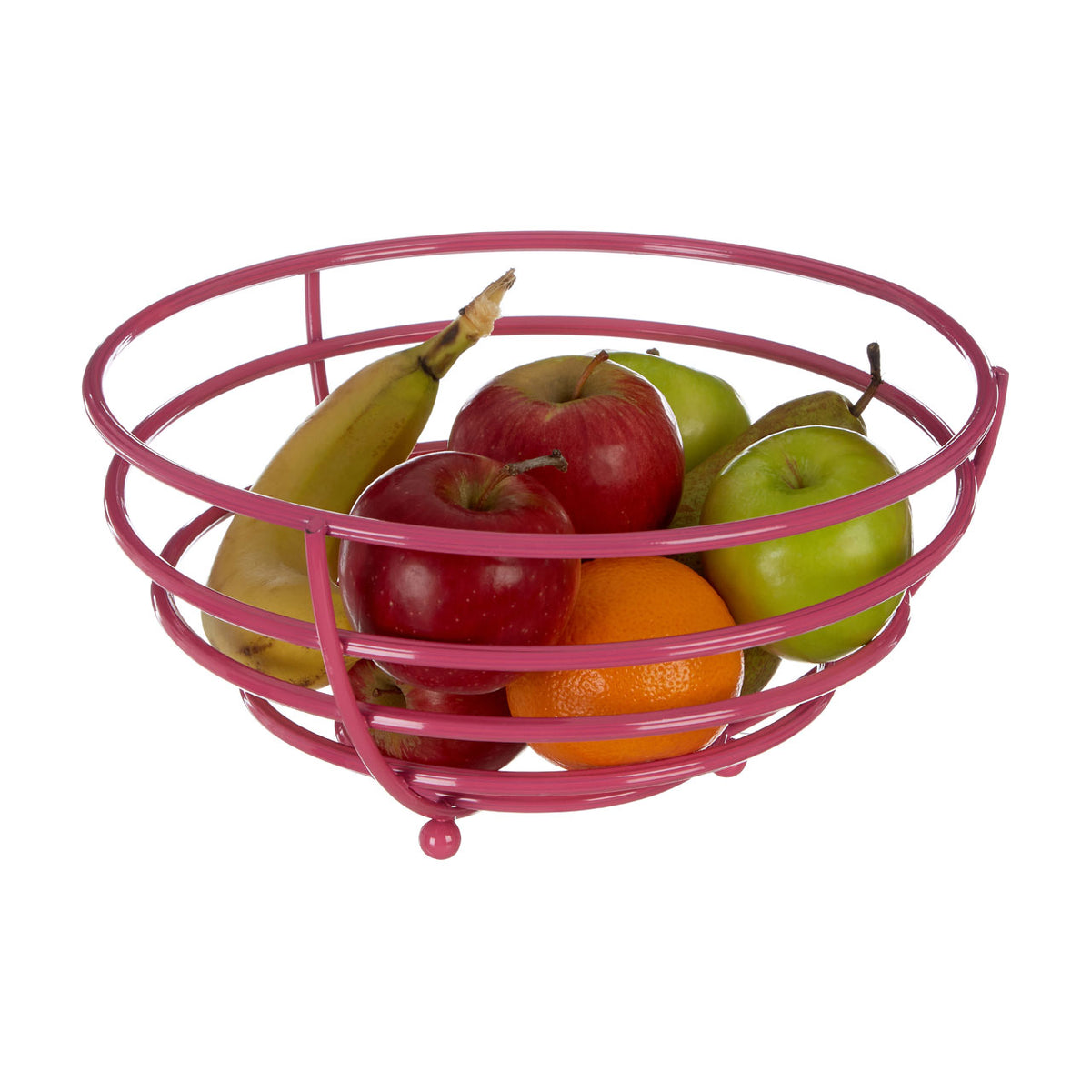 Helix Round Hot PinkFruit Basket