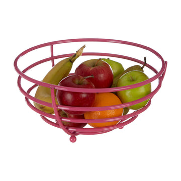 Helix Round Hot PinkFruit Basket