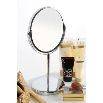 Chrome Shaving Mirror with Magnifying Option