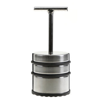 Chrome Heavy Duty Door Stopper Silver