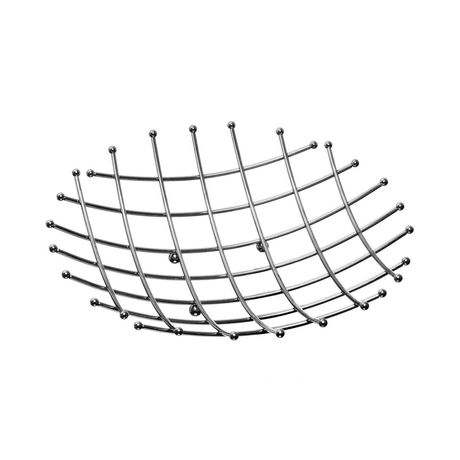 Durable Chrome Lattice Fruit Basket