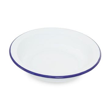 From Scratch 21cm Round White Enamelled Steel Pie Dish