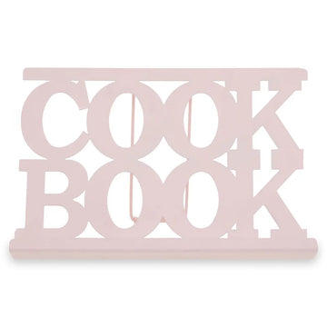 Pink Metal Cook Book Stand